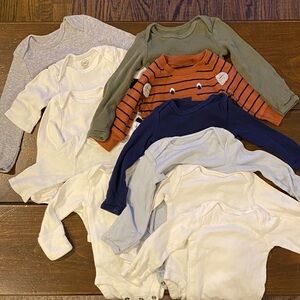 Assorted Long Sleeve Kids Onesies